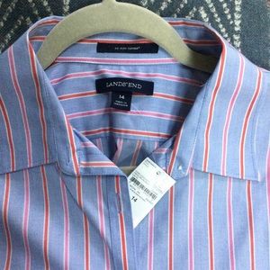 NWT Land’s End high quality No-iron dress shirt. Price is PER SHIRT.